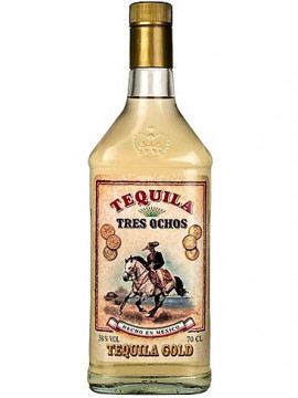 Tequila 3 Ochos Oro 0.70