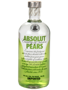 Vodka Absolut Pears