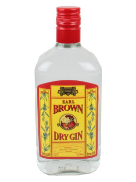 Gin Earl Brown Dry 0.70 X 37,5º.