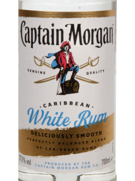 Rum Captain Morgan White 0.70