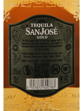 Tequila San Jose Gold 0,70X35º