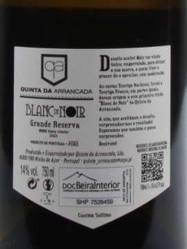 Quinta da Arrancada Doc Grande Reserva Blanc de Noir 2023