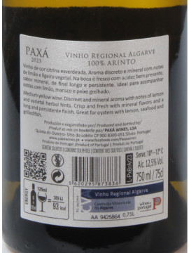 Paxá Arinto 0.75 Branco 2023