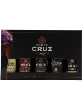 Mini. Porto Cruz Tawny+Br+Res+10 Anos +Ruby 5X5 Cl