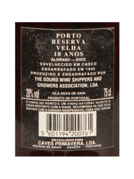 Porto Reserva Velha 10 Anos (Envelhecido Em Casco)