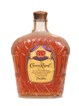 Canadian Whisky Crown Royal (Selo 1981)