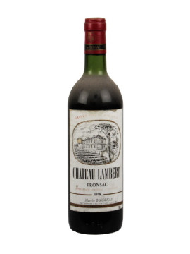 Chateau Lambert Frousac Bordeaux 1975